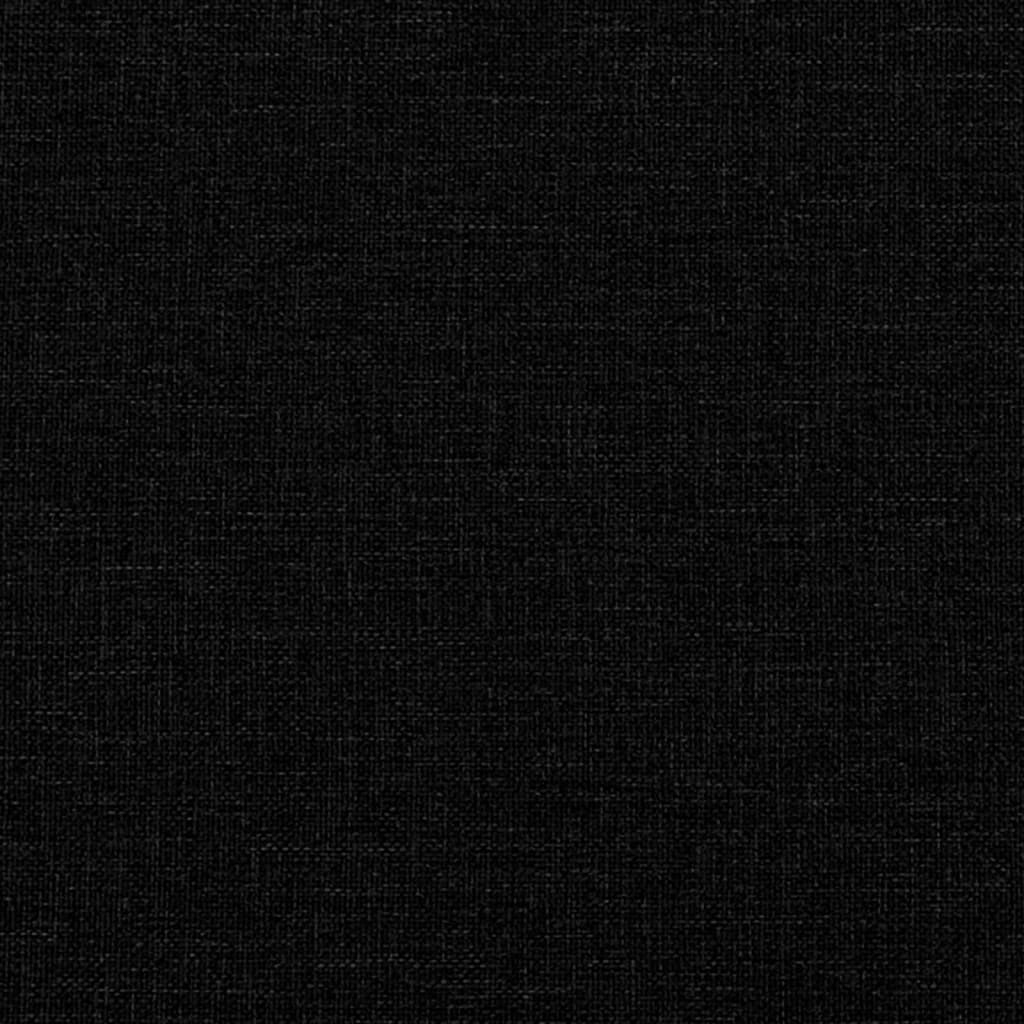Dagbädd svart 90x200 cm tyg