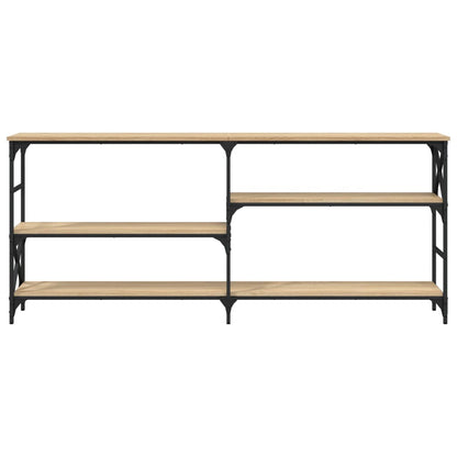 Avlastningsbord sonoma ek 180x29x76,5 cm konstruerat trä