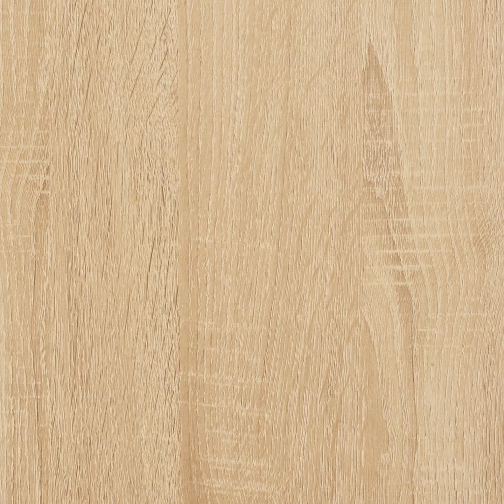 Avlastningsbord sonoma ek 180x29x76,5 cm konstruerat trä