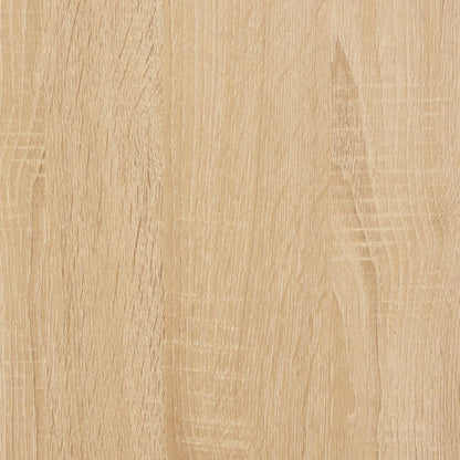 Avlastningsbord sonoma ek 100x39x78,5 cm konstruerat trä