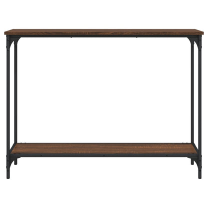 Avlastningsbord brun ek 101x30,5x75 cm konstruerat trä
