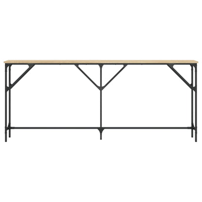 Avlastningsbord sonoma ek 180x23x75 cm konstruerat trä