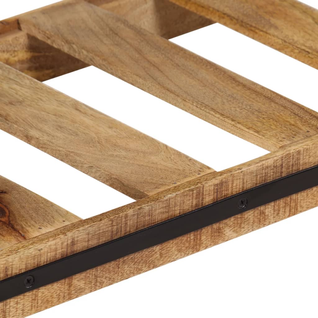 Konsolbord 100x35x75 cm massivt mangoträ