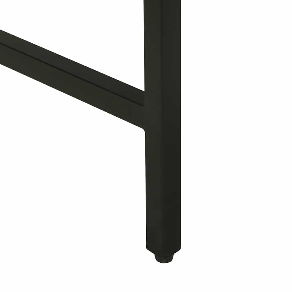 Sideboard 100x35x70 cm massivt grovt mangoträ