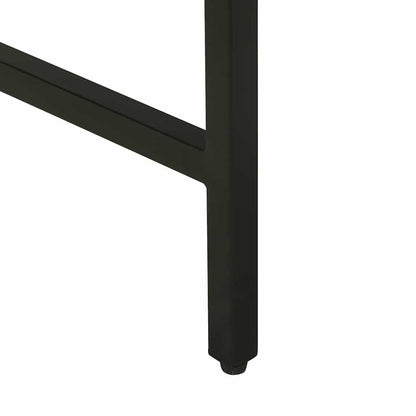 Sideboard 100x35x70 cm massivt grovt mangoträ