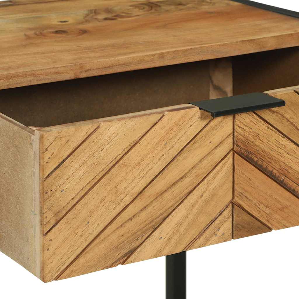 Konsolbord 90x35x75 cm Massivt trä Akacia
