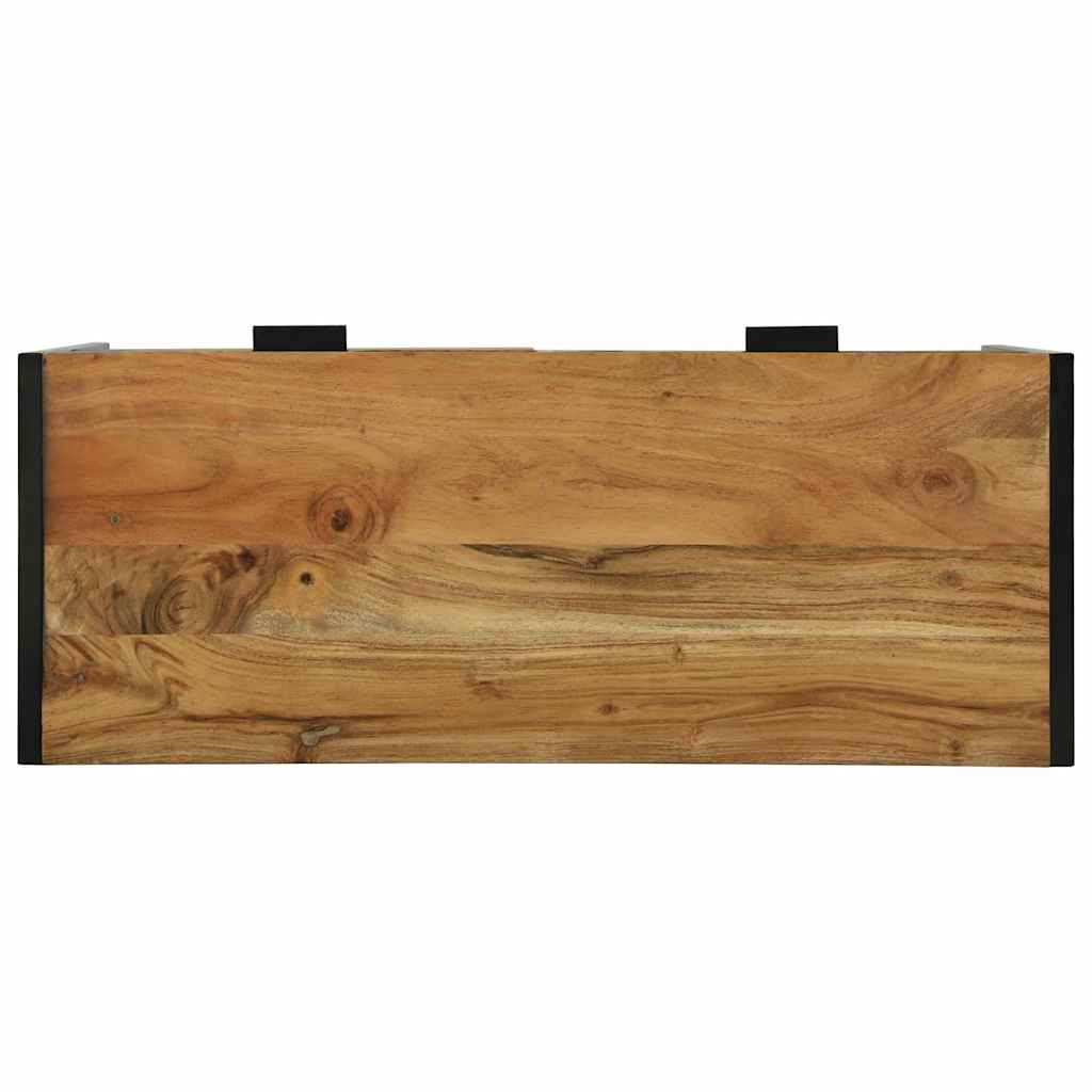 Konsolbord 90x35x75 cm Massivt trä Akacia