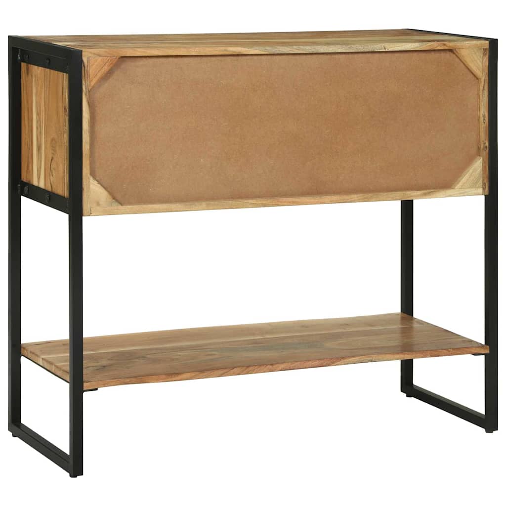 Konsolbord 90x35x80 cm Massivt Trä Akacia