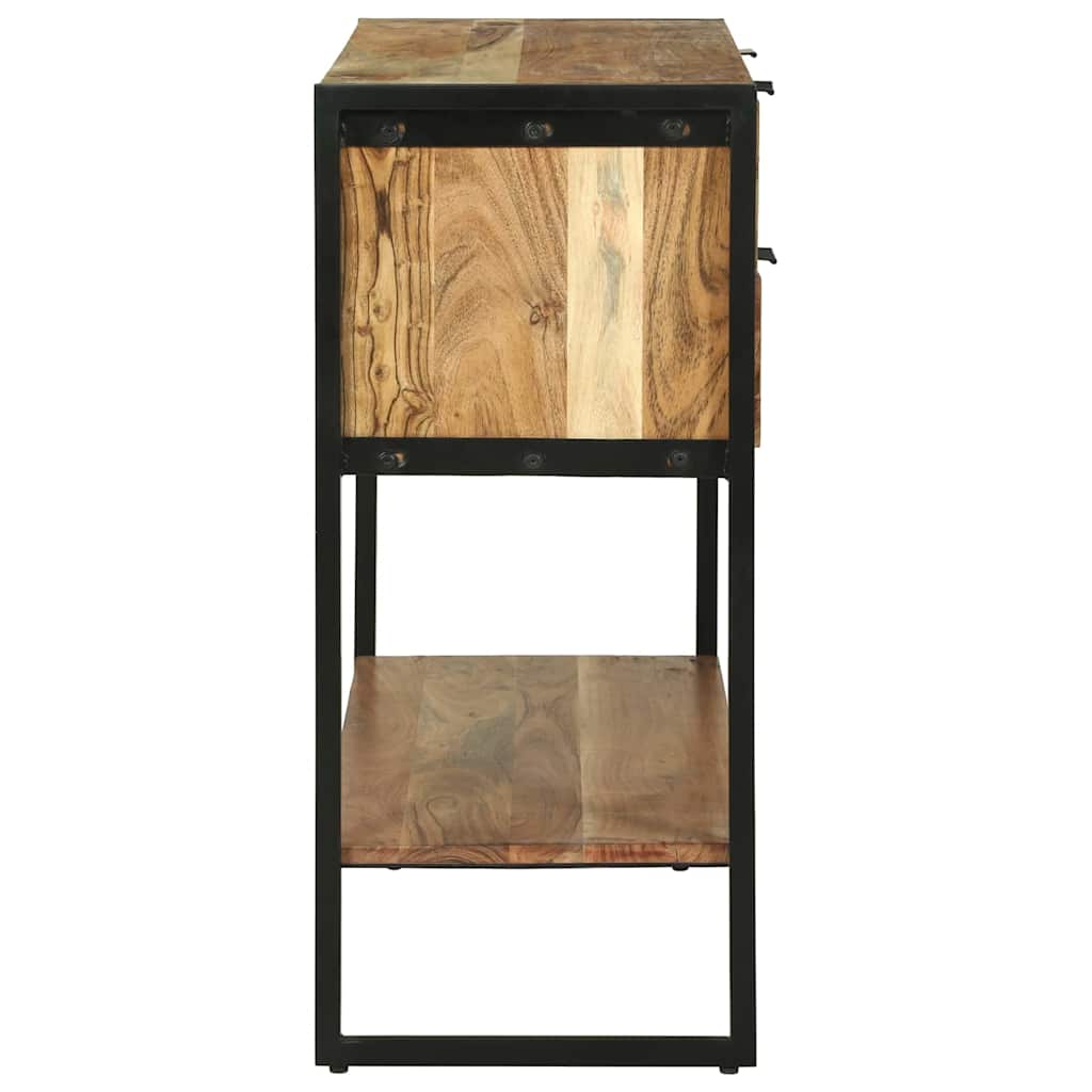 Konsolbord 90x35x80 cm Massivt Trä Akacia