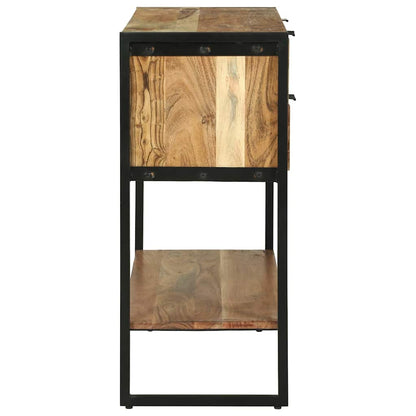 Konsolbord 90x35x80 cm Massivt Trä Akacia