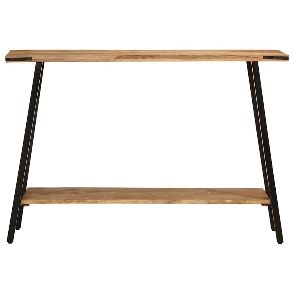 Konsolbord 110x30x75 cm massivt mangoträ