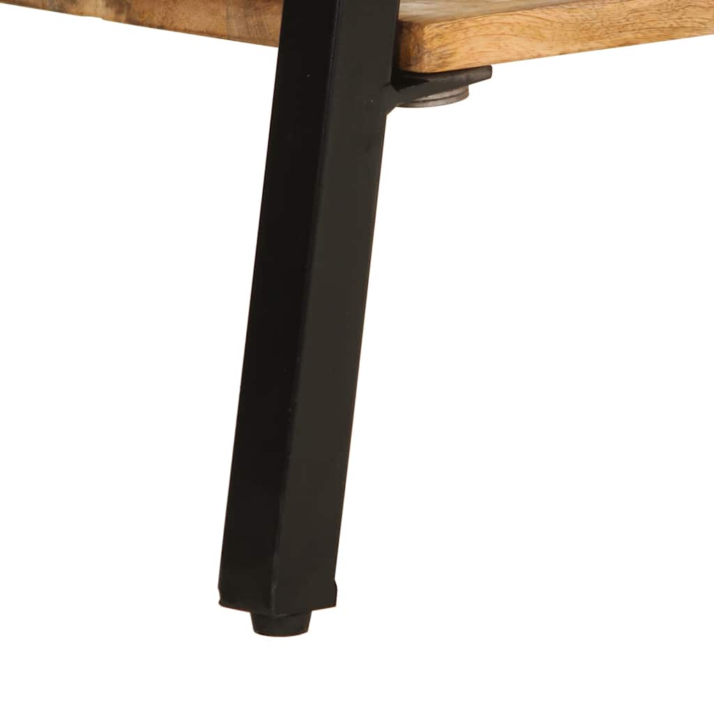 Konsolbord 110x30x75 cm massivt mangoträ