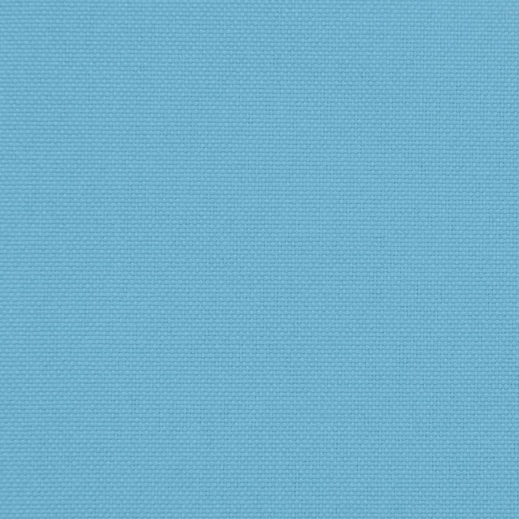 Trädgårdsparasoll med stålstång blå 288x288x225 cm