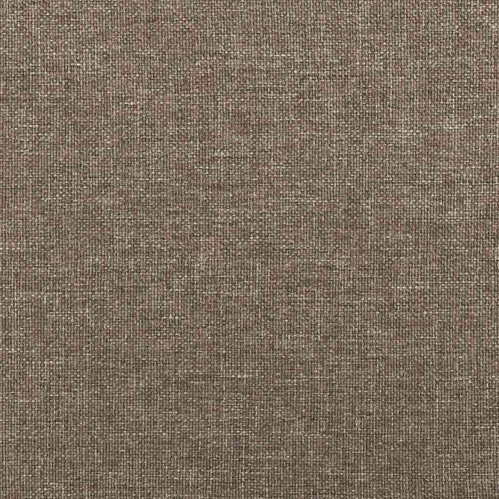 Pocketresårmadrass för barn taupe 80x160 cm tyg