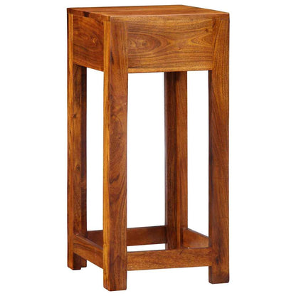 Telefonställ 35x35x75 cm Massivt Akaciaträ