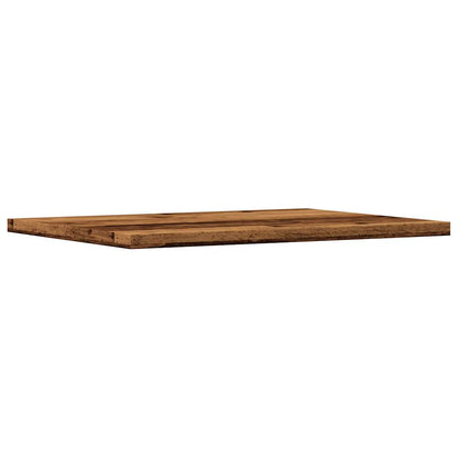 Hyllplan 4 st åldrat trä 40x30x1,5 cm konstruerat trä