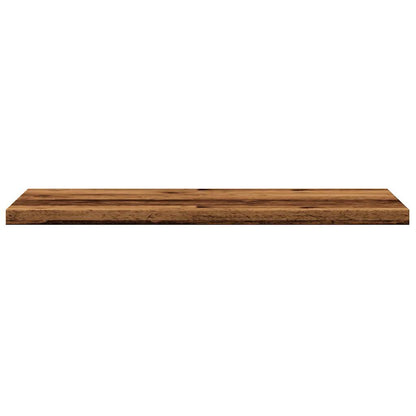 Hyllplan 4 st åldrat trä 40x30x1,5 cm konstruerat trä