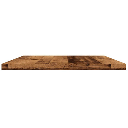 Hyllplan 4 st åldrat trä 40x30x1,5 cm konstruerat trä