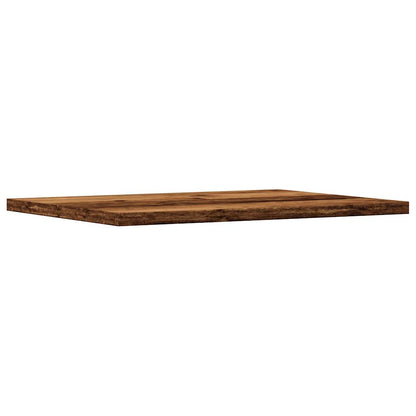 Hyllplan 4 st åldrat trä 40x30x1,5 cm konstruerat trä