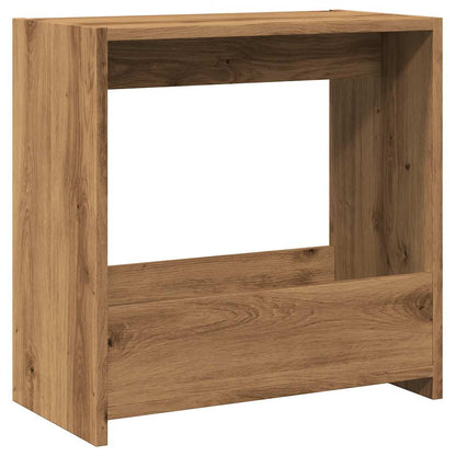 Sidobord artisan ek 50x26x50 cm konstruerat trä