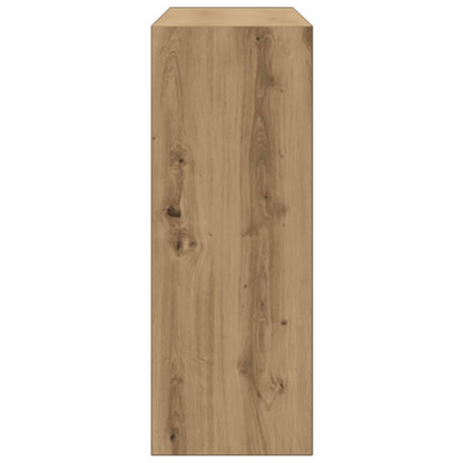 Konsolbord artisan ek 78x30x80 cm konstruerat trä