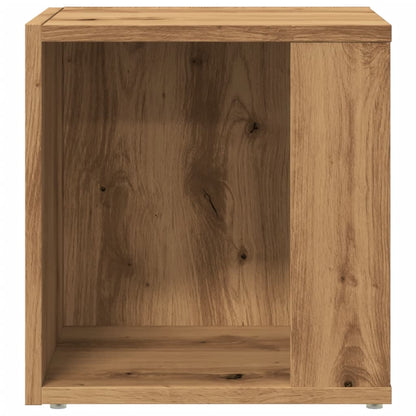 Sidobord artisan ek 33x33x34 cm konstruerat trä