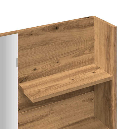 Sminkbord med spegel artisan ek 74,5x40x141 cm