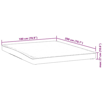 Madrasskydd vit 180x200 cm vattentät