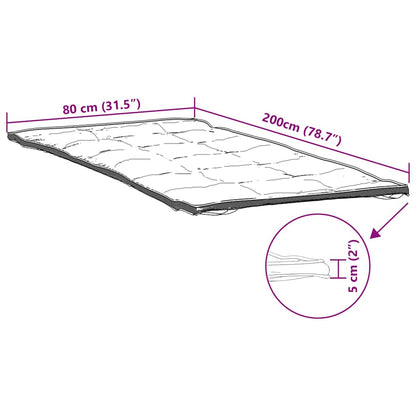 Madrasskydd vit 80x200 cm