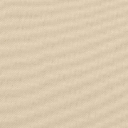 Hopfällbar solstol beige 175x54x8,5 cm oxfordtyg