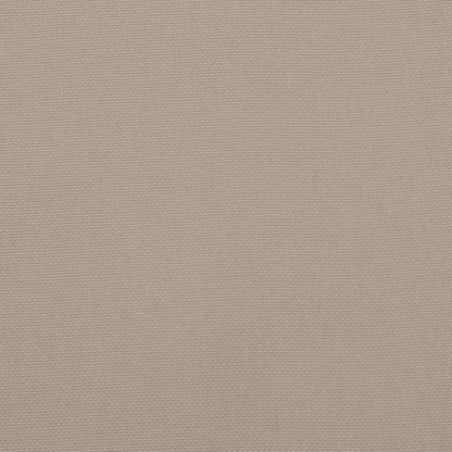 Hopfällbar solstol Taupe 175x54x8,5 cm Oxford tyg