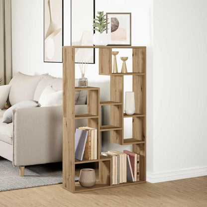 Bokhylla ek 72x20x120 cm konstruerat trä