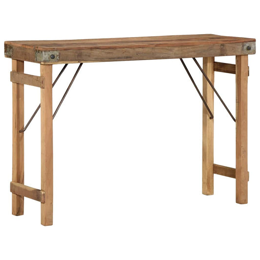 Konsol Bord 110x35x76 cm Massivt Återvunnet Trä