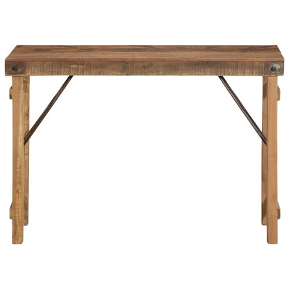 Konsol Bord 110x35x76 cm Massivt Återvunnet Trä