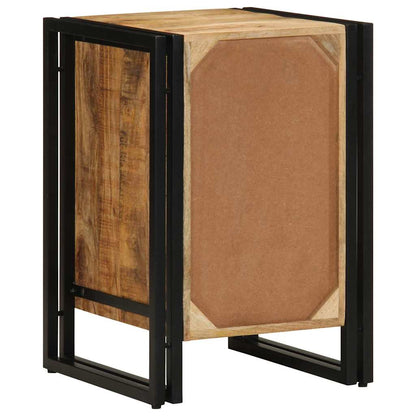 Sängbord 40x35x50 cm Massivt Grovt Trä Mango