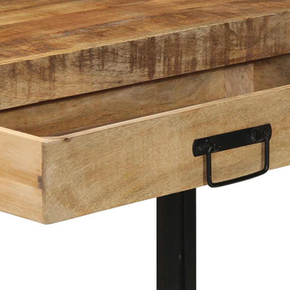 Konsolbord 120x33x75 cm Solid Grovt Mangoträ