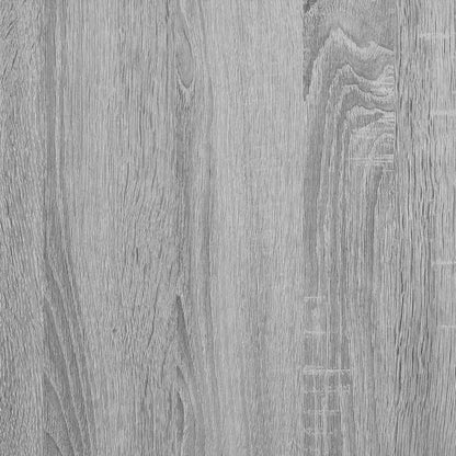 Vägghyllor 2 st grå sonoma 75x16,5x16,5 cm konstruerat trä