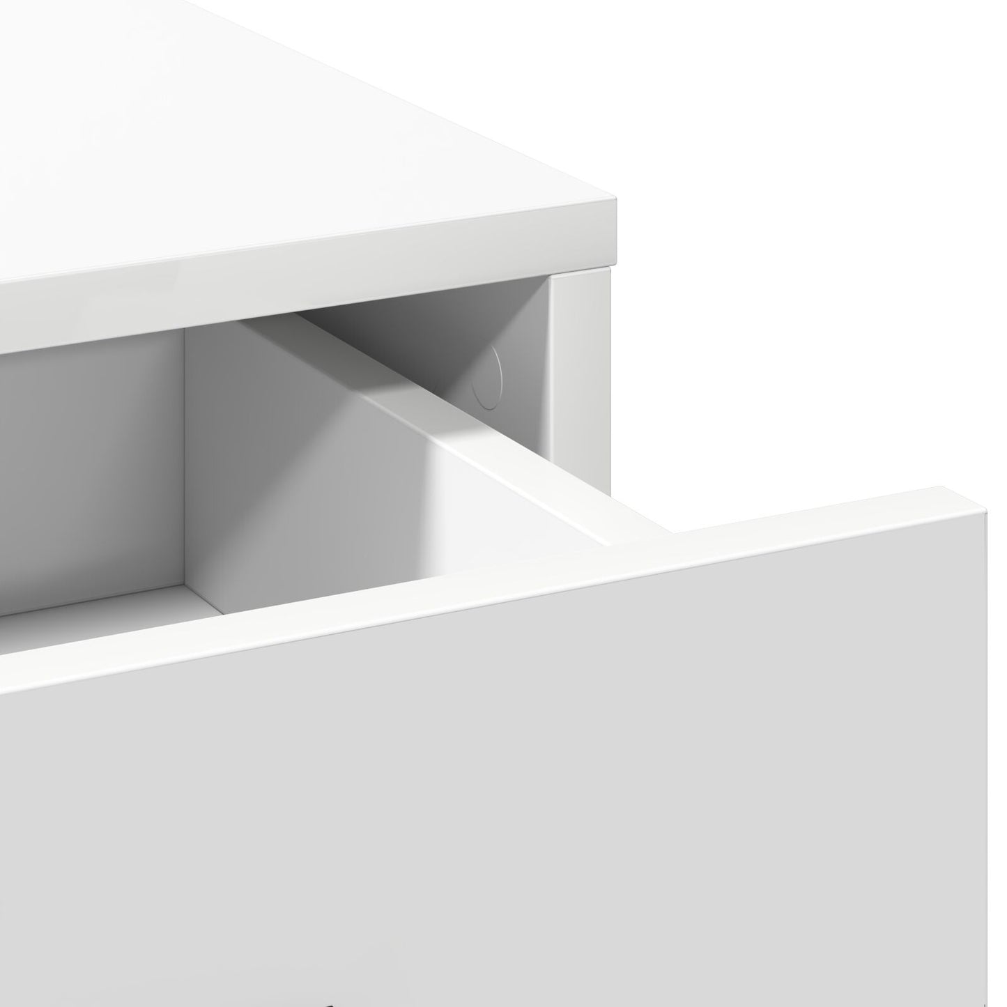 Sminkbord Vitt MDF 100 x 41 x 140 cm Sminkbord Rektangulärt