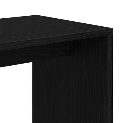 Nesting Tables 3 st Svart Ek Konstruerat Trä
