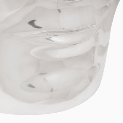 Face Stol Silver 33x33x45 cm Aluminium